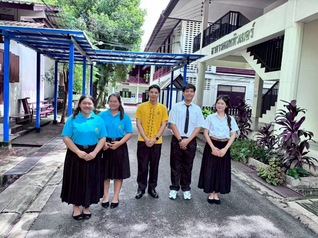 ยินดีต้อนรับ พี่ๆ นักศึกษาชั้นปีที่ 3 จากคณะครุศาสตร์ มหาวิทยาลัยราชภัฏเชียงใหม่ทั้ง 5 คน